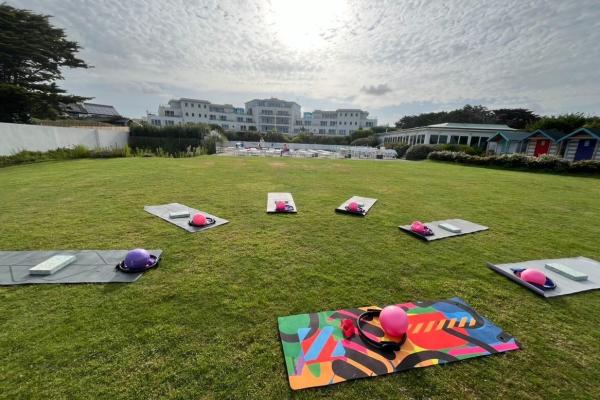 Cornwalls' Largest Outdoor Pilates Session