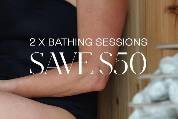 Mother's Day Special - 2x bathing passes (save $50)
