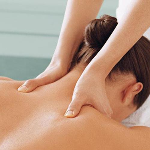 Back Neck Shoulder massage with Mini Facial 60min