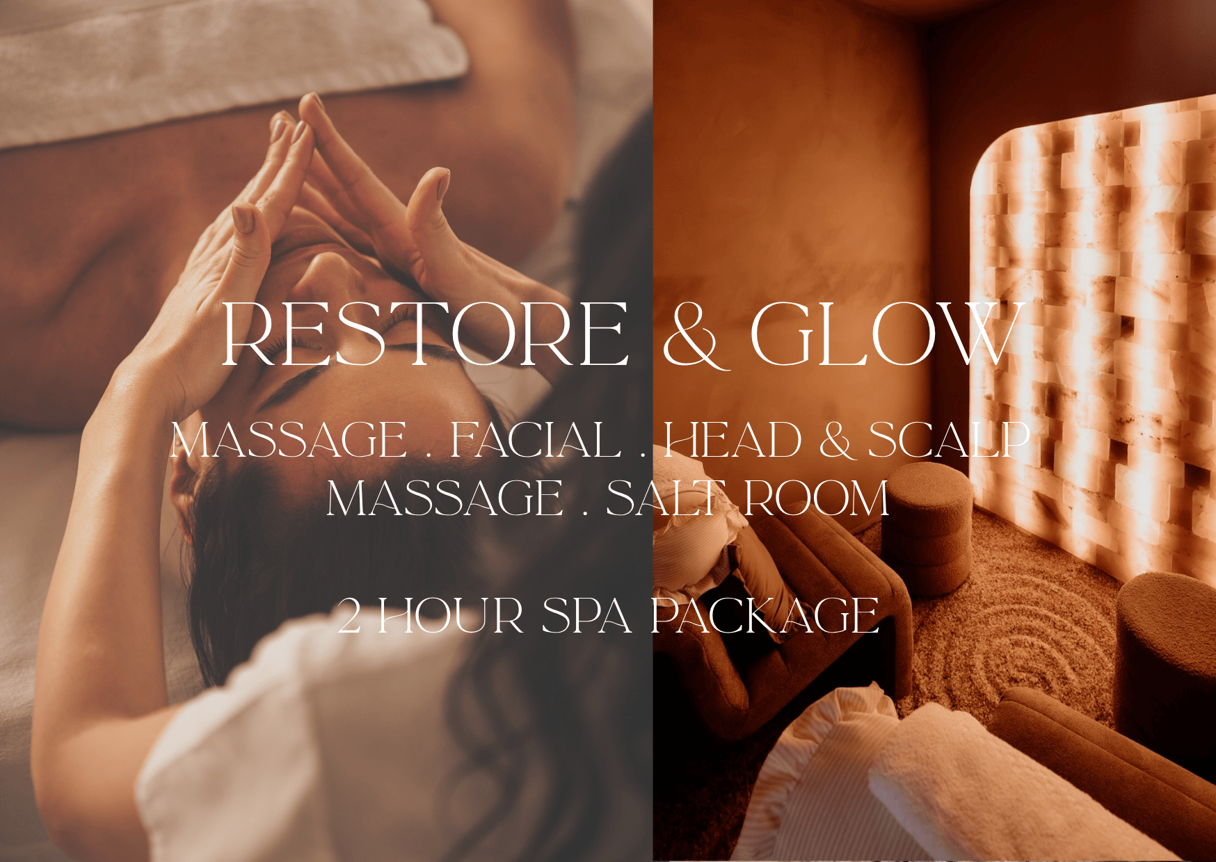 Restore & Glow Ritual 2HR Spa Package