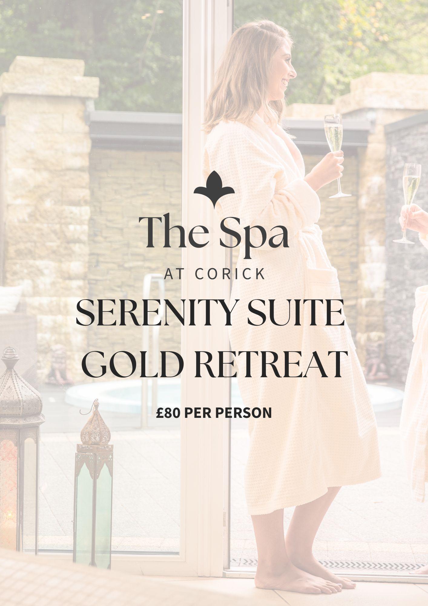 Serenity Gold Retreat Spa Day