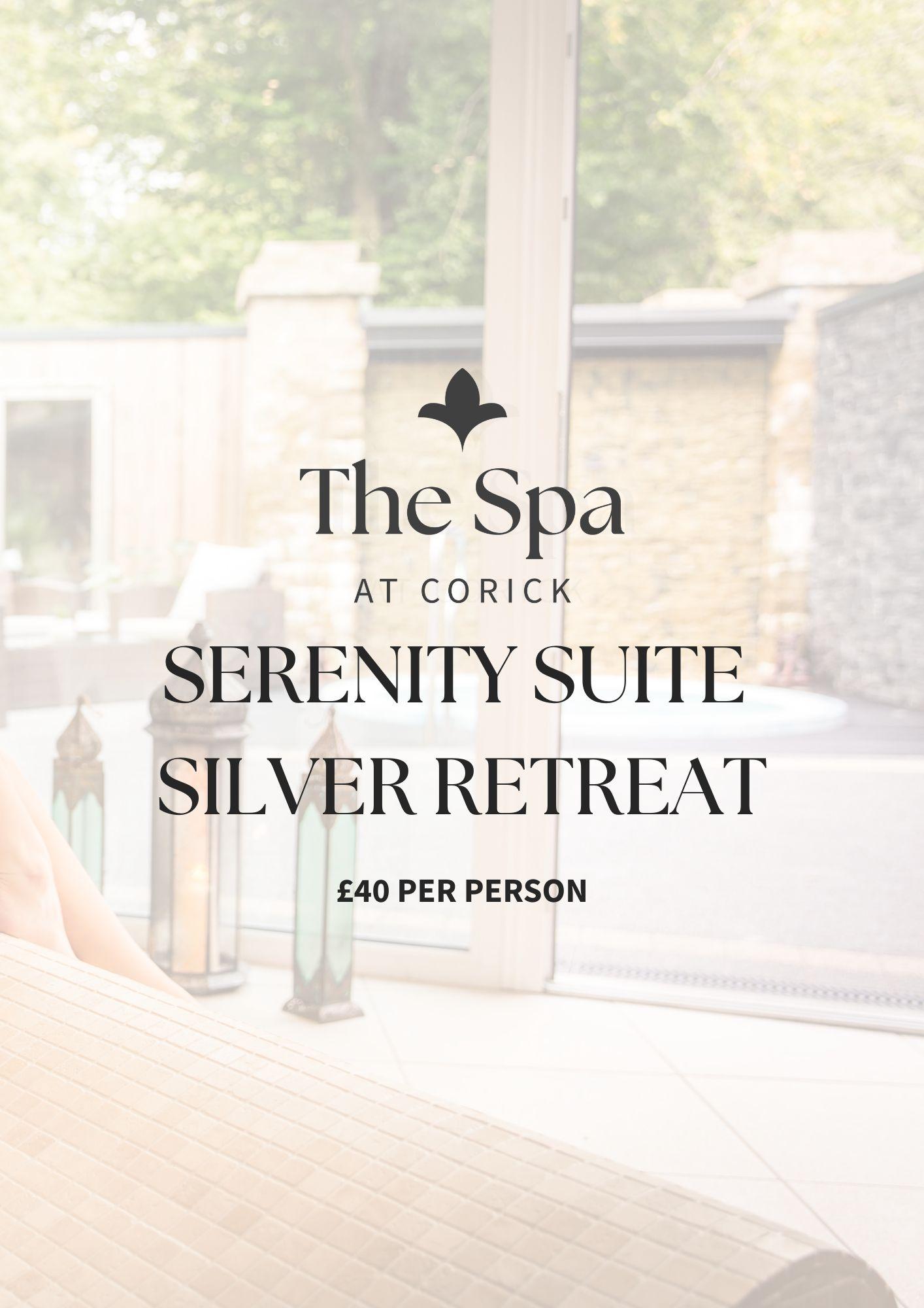 Serenity Suite Silver Retreat Spa Day