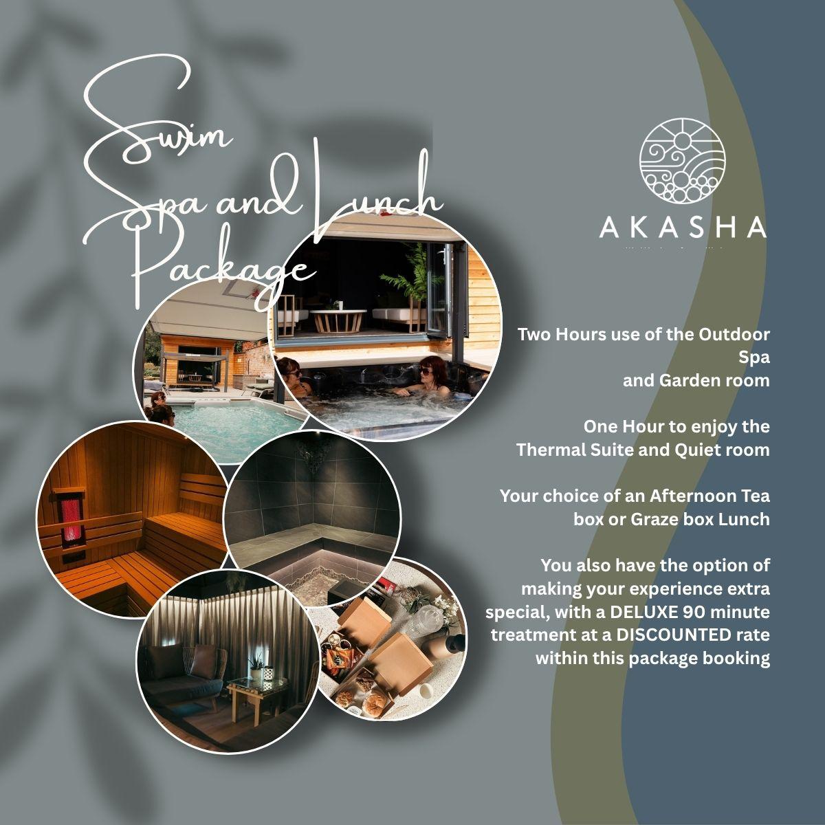 Swim, Spa & Lunch With Optional DISCOUNTED DELUXE Treatment **