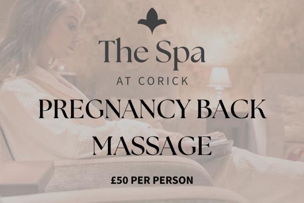Pregnancy Back Massage