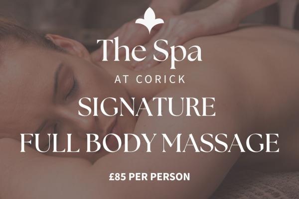 Signature Full Body Massage