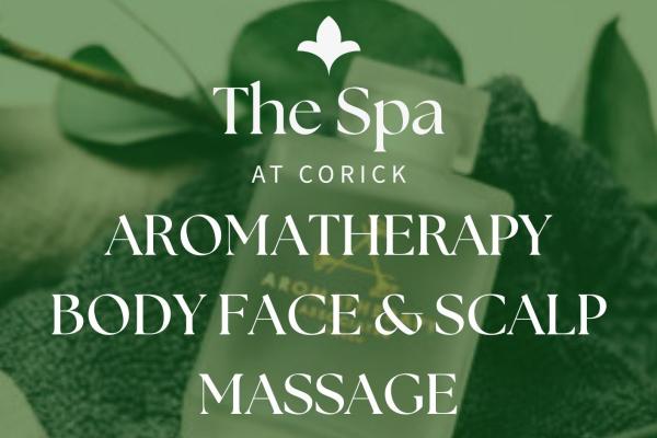 Aromatherapy Body, Face & Scalp Massage