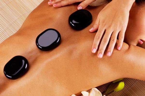 Hot Stone Back, Neck, Shoulder