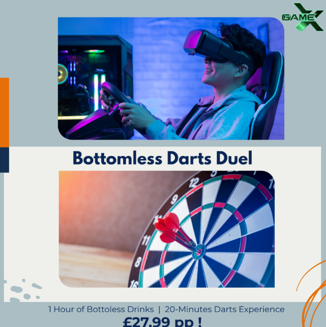 BOTTOMLESS DARTS DUEL