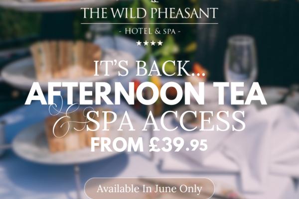 Afternoon Tea and Spa Access