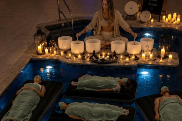 Floating Sound Bath. 8-9pm (access from 7.45pm)