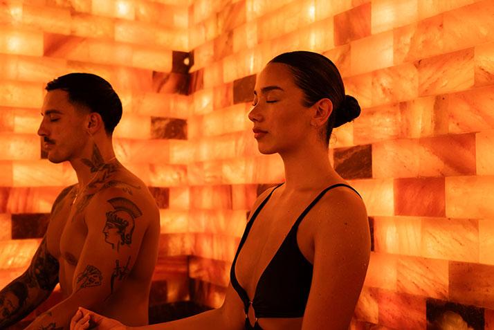 Date Night - Elemental Bathhouse at Dusk