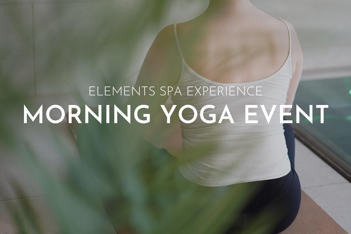 Morning Yoga Event 4/7