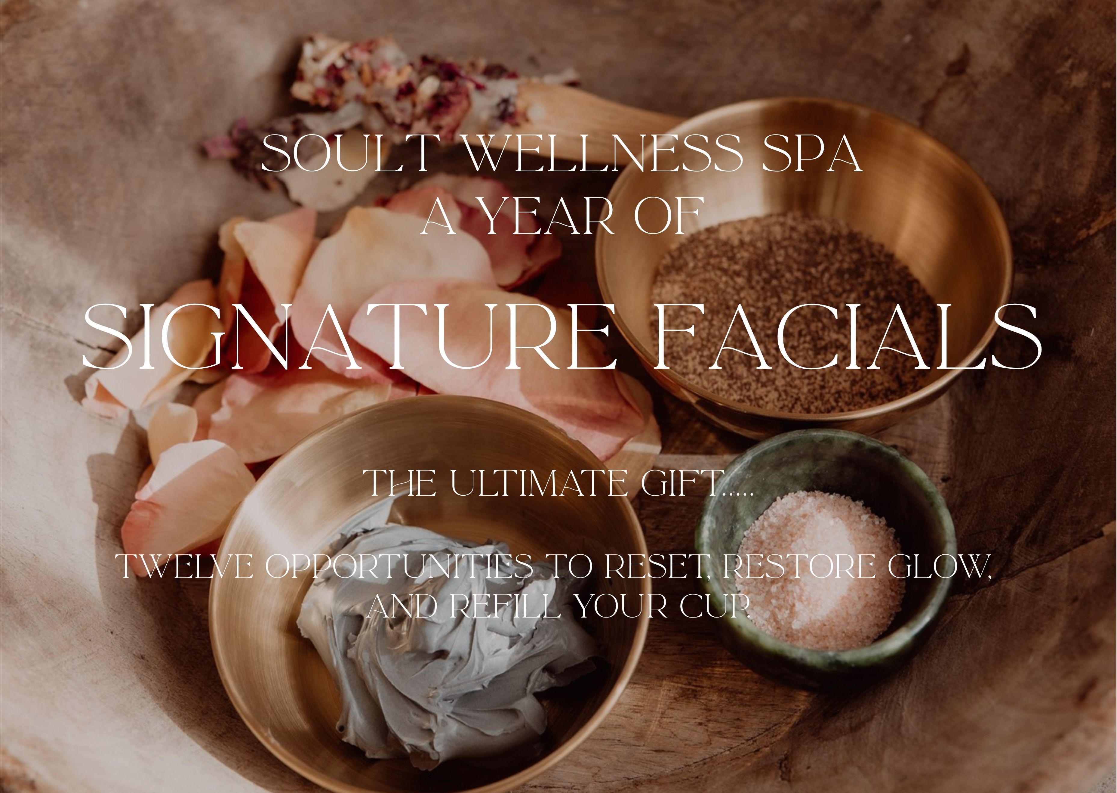 A Year Of Signature Facials - The ultimate gift of relaxation