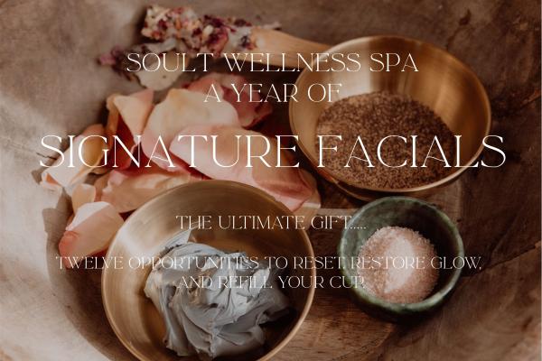A Year Of Signature Facials - The ultimate gift of relaxation