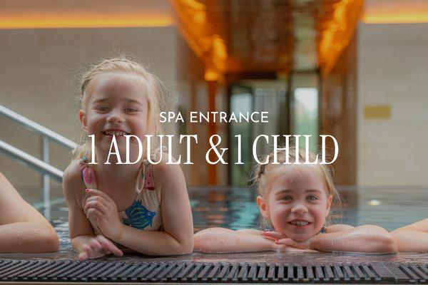 1 Adult & 1 Child | Spa Entrance