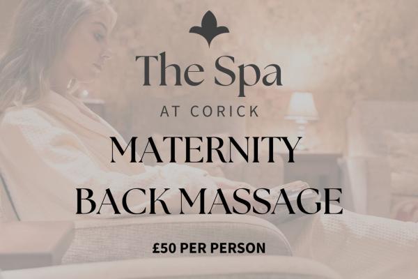 The Nurturing Embrace | Maternity Back Massage