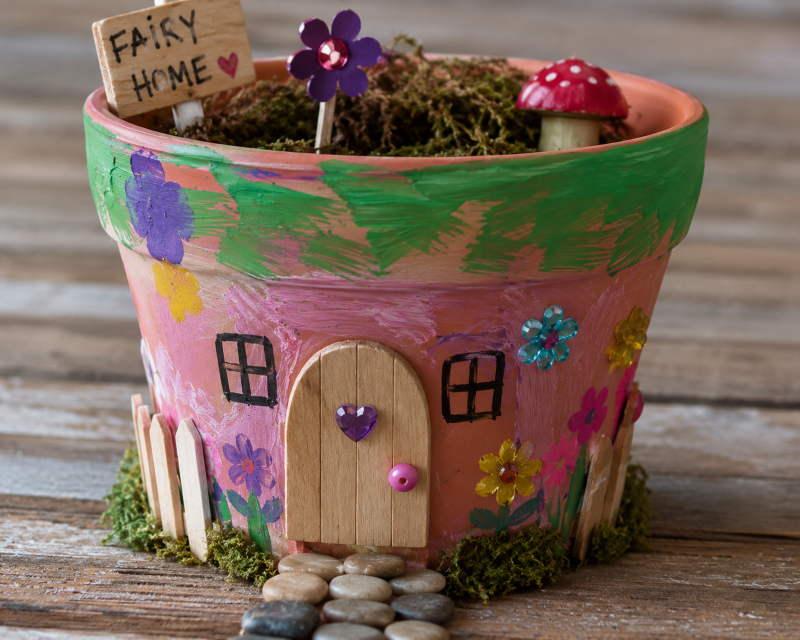 Fairy House Flowerpots