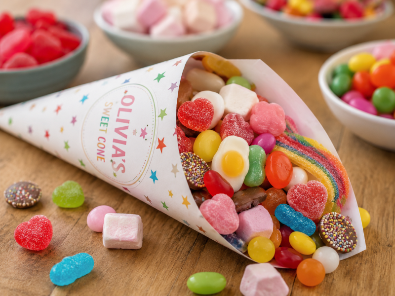 Make your own Sweet cones