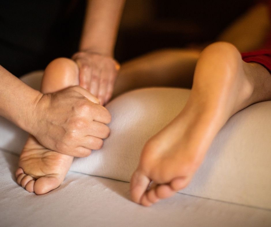 Cooling leg & foot treatment