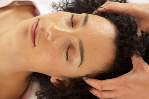 Hot Oil Scalp Massage