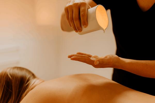 Sunset Candle Massage
