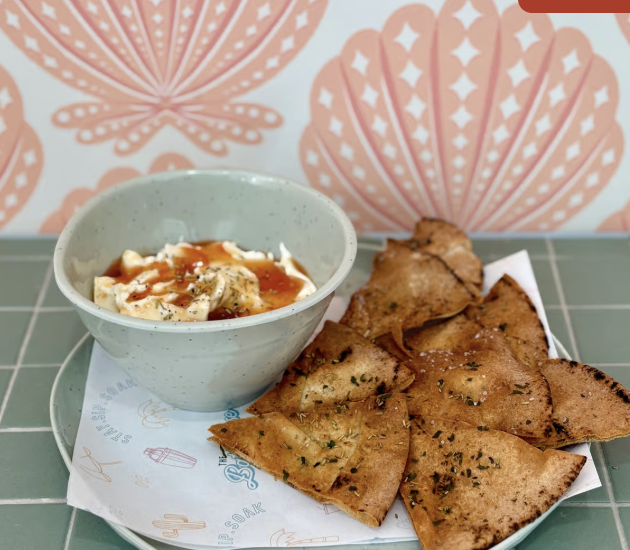 Hot Honey and Cream Cheese Dip
