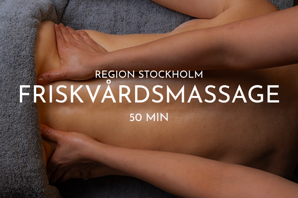 Friskvårdsmassage | Region Stockholm | 50 min