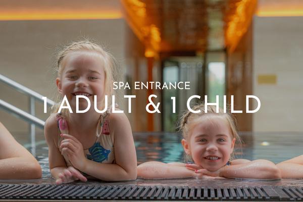 1 Adult & 1 Child | Spa Entrance