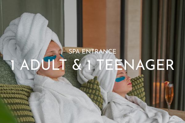 1 Adult & 1 Teenager | Spa Entrance