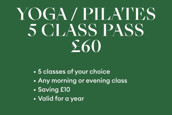 5 class pass