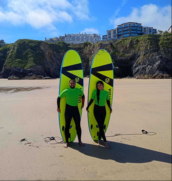 1-2-2 Surf Lesson