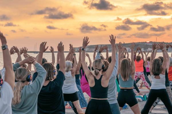 Silent Disco Yoga