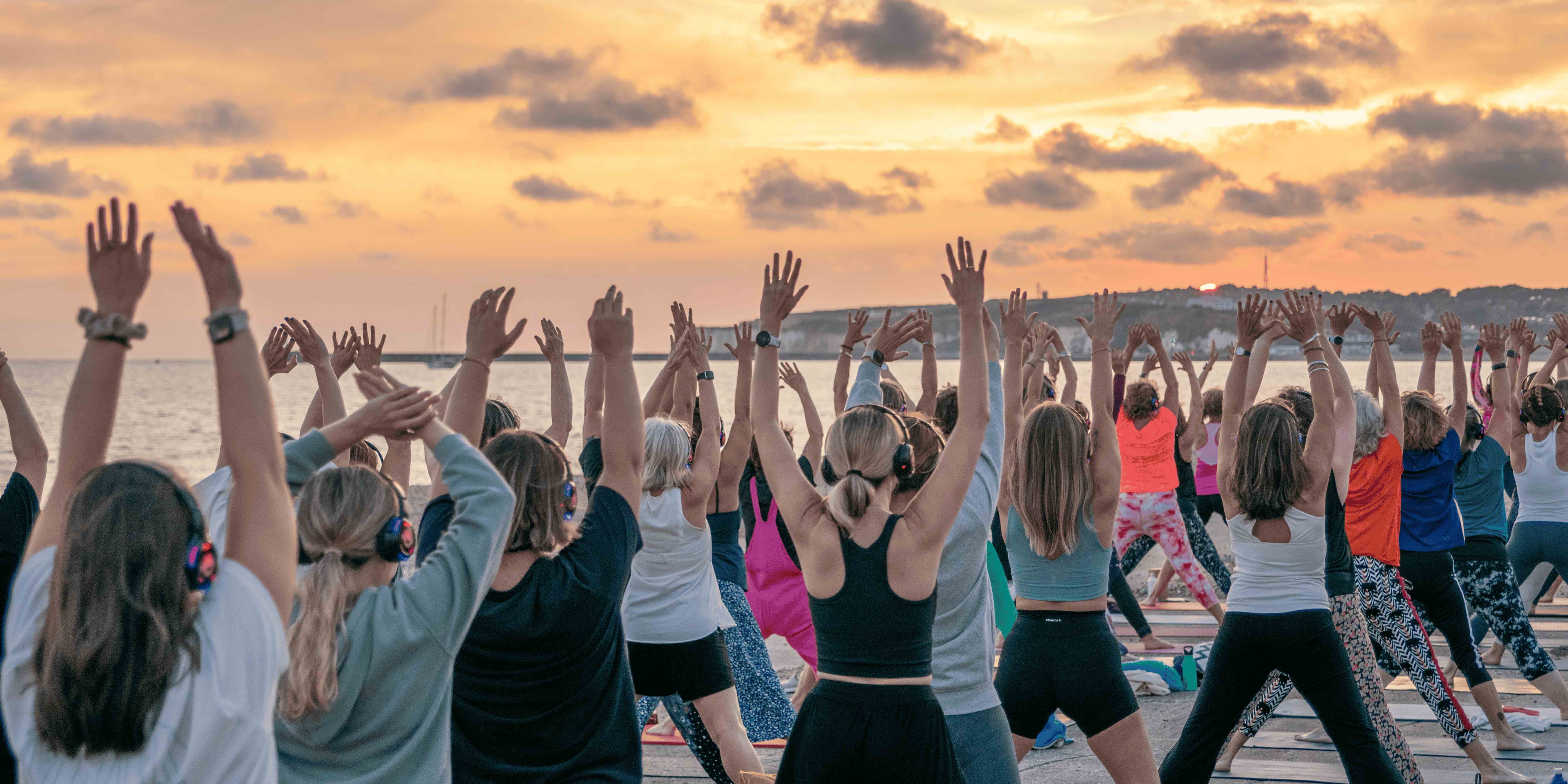 Silent Disco Yoga
