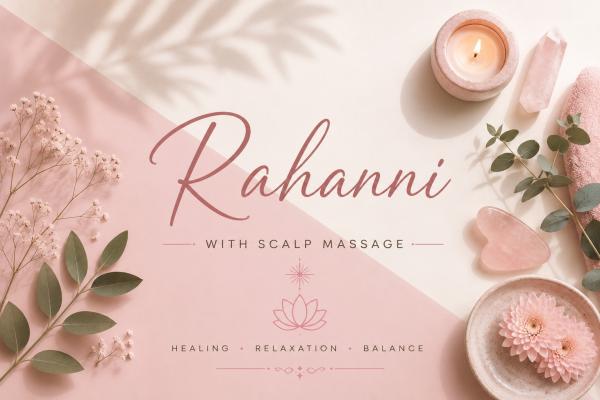 Rahanni Energy Healing with Head & Scalp Massage