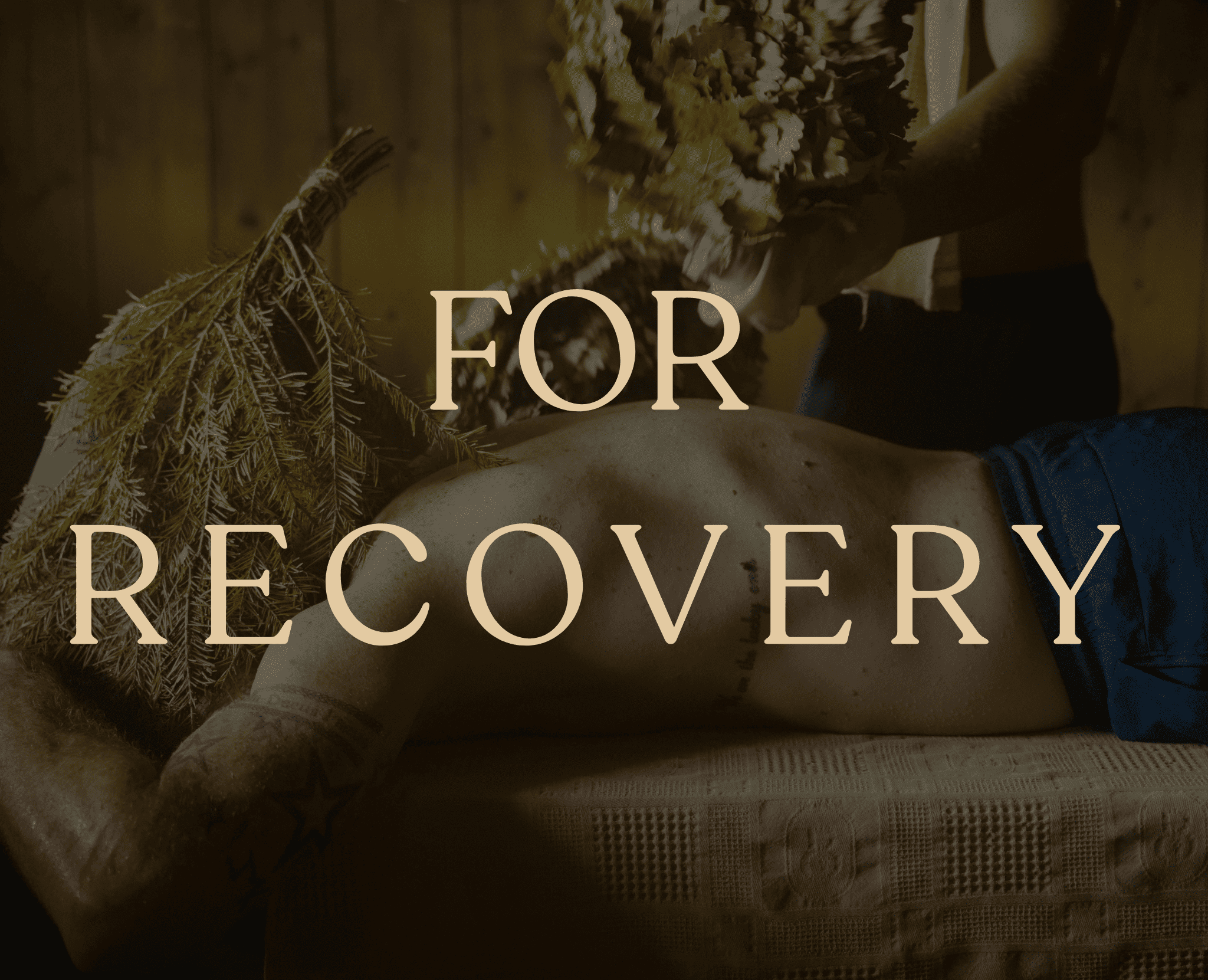 For RECOVERY