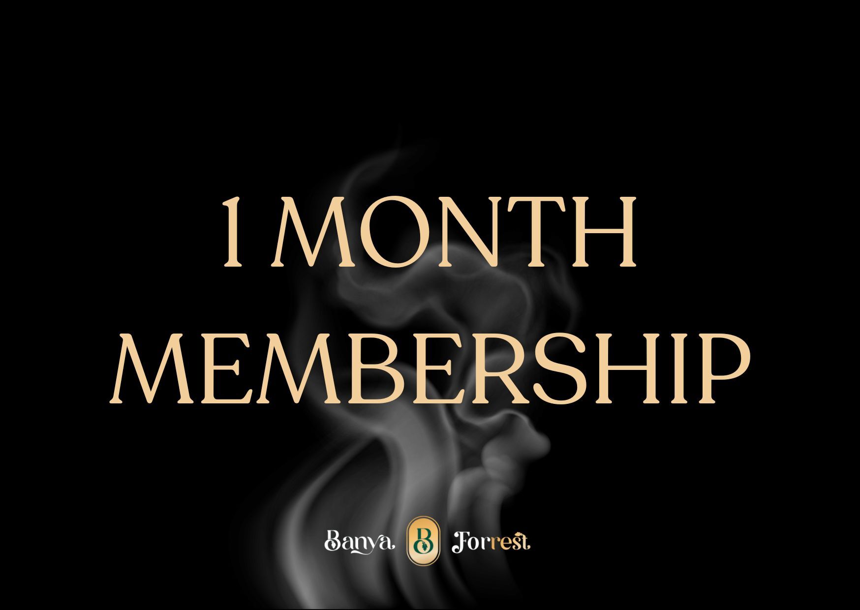 1 MONTH MEMBERSHIP