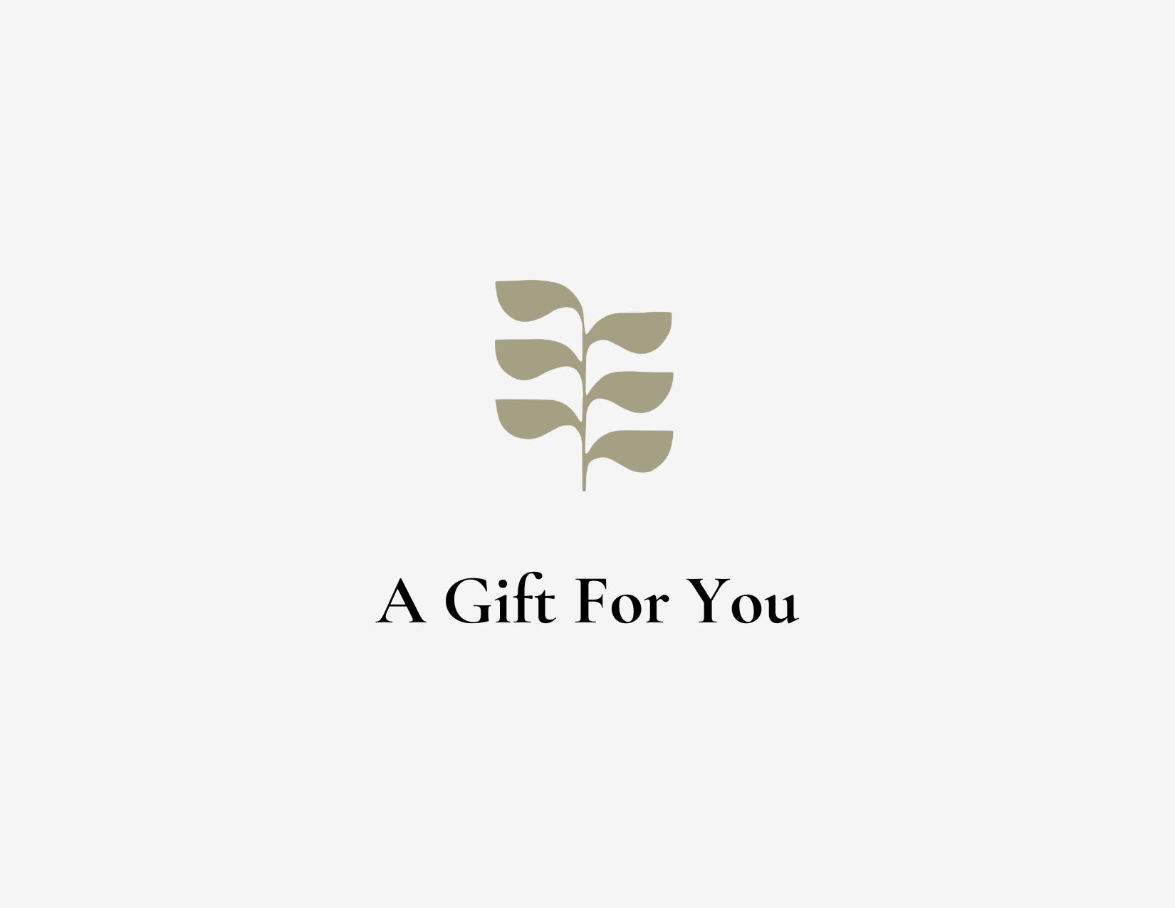 Spa Gift Card