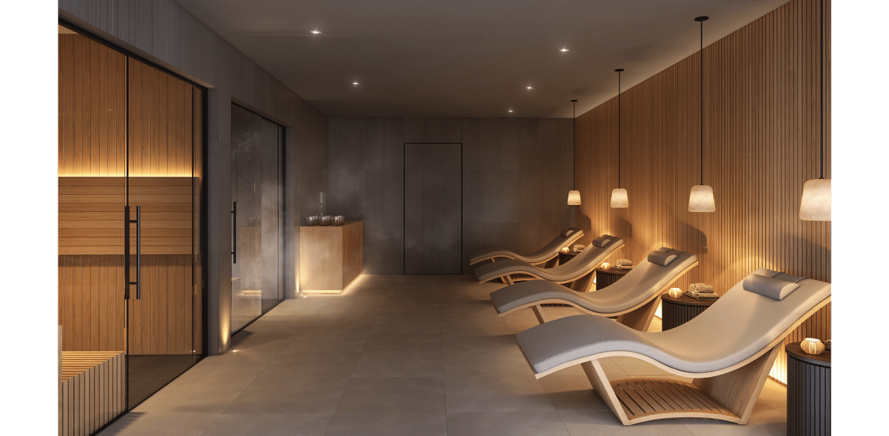 Thermal Suite for Hotel Guest.