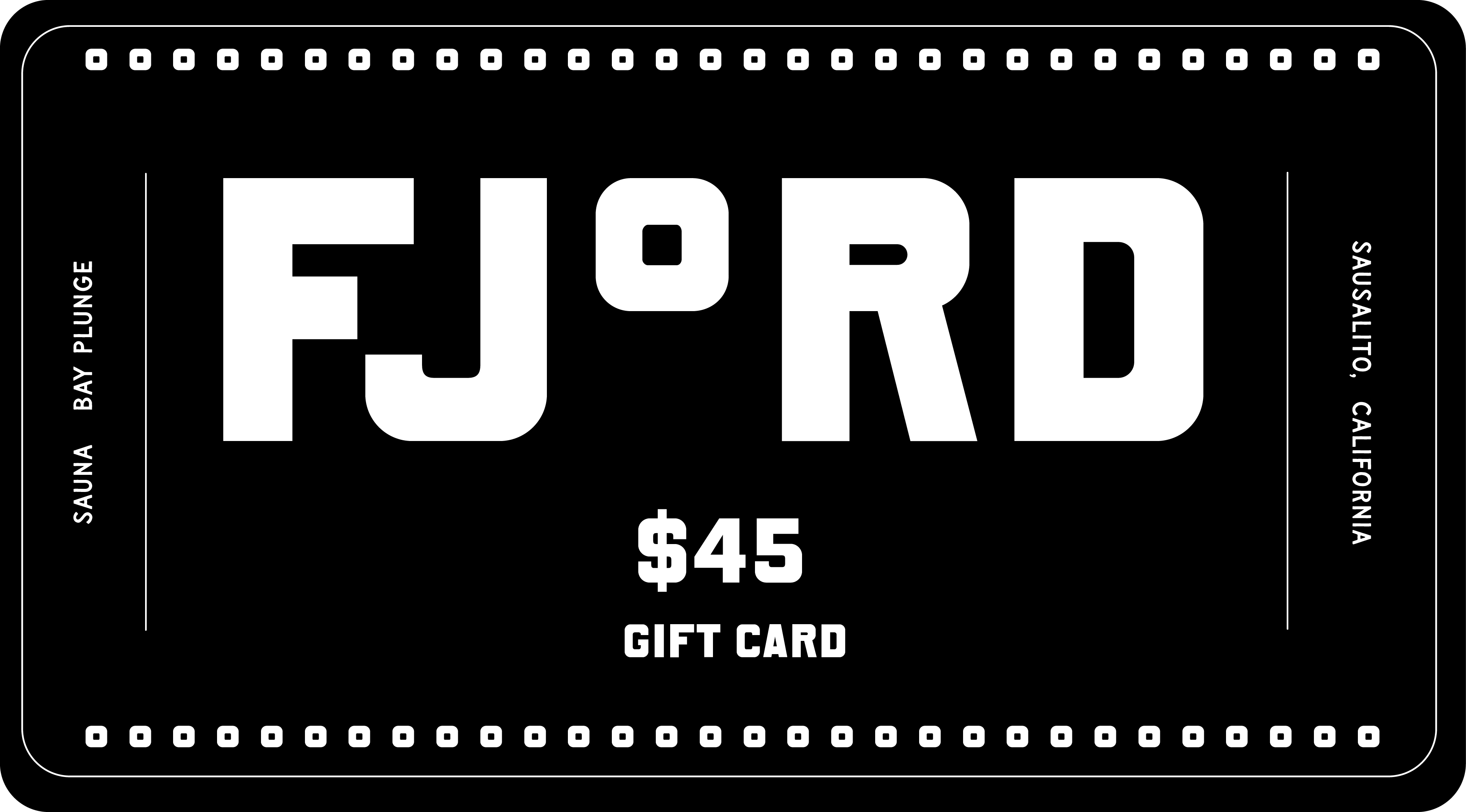 $45 gift card