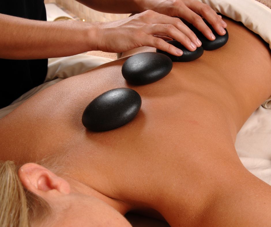 60 minute hot stones massage
