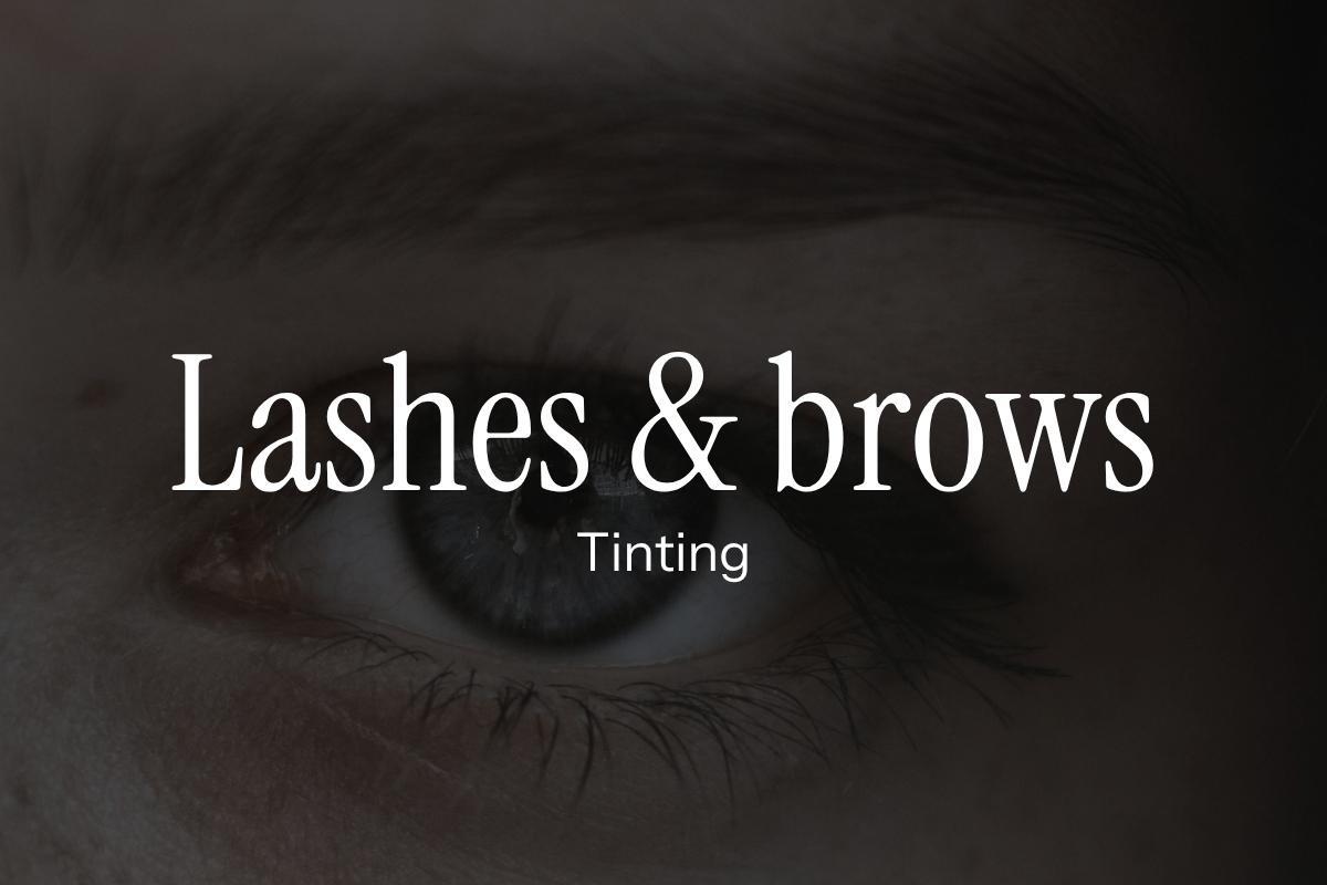 Lash & Brow Tint