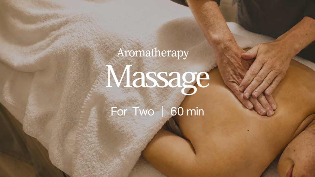 Aromatherapy massage for two