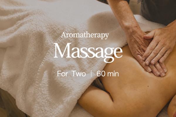 Aromatherapy massage for two