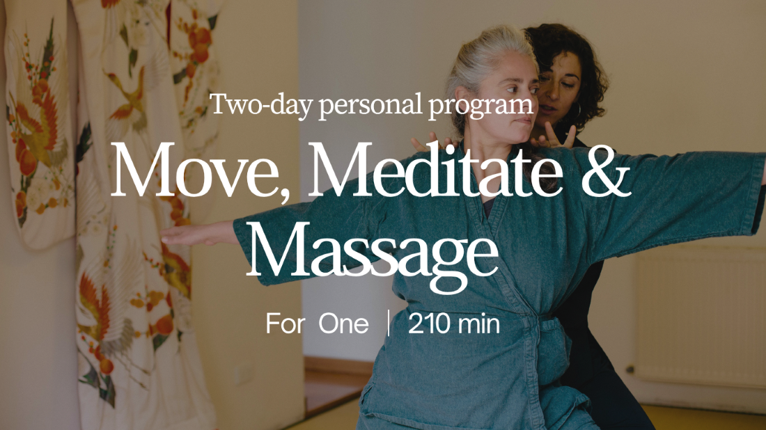 Move, Meditate & Massage for one - Enquiry