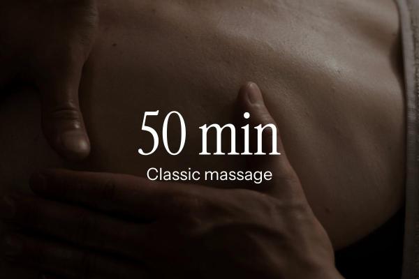 Classic Massage 50 min