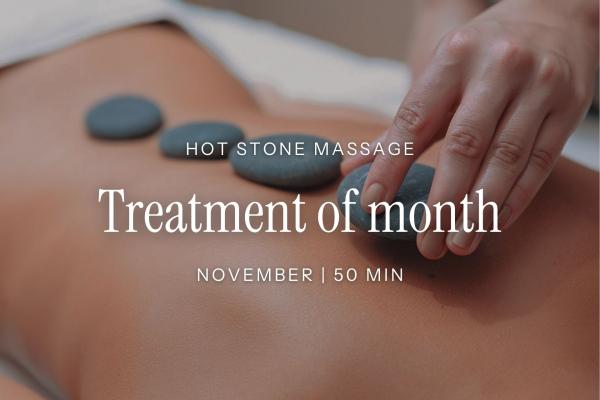 Treatment of month | Hot Stone 50 min