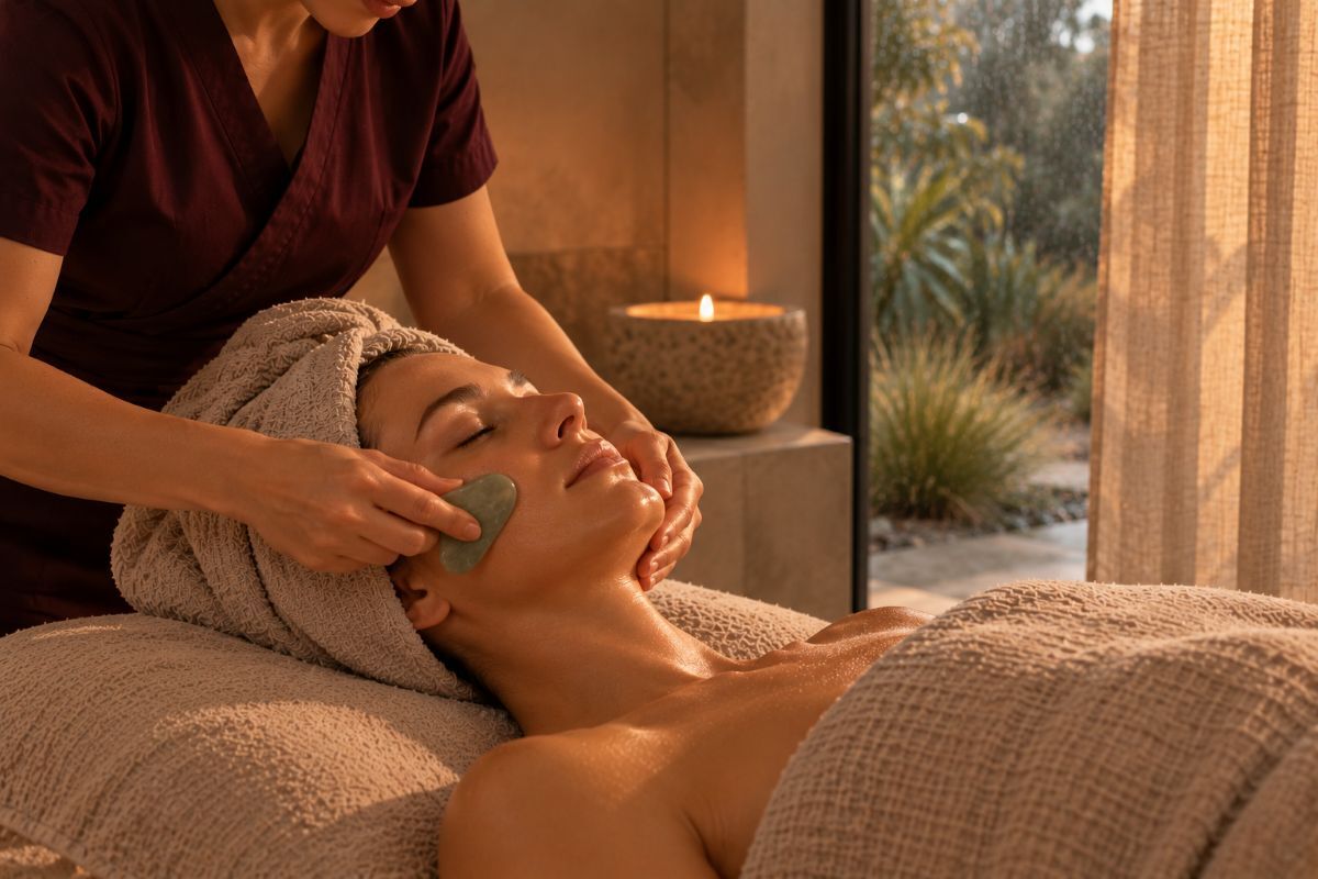 Sculpting Gemstone Facial