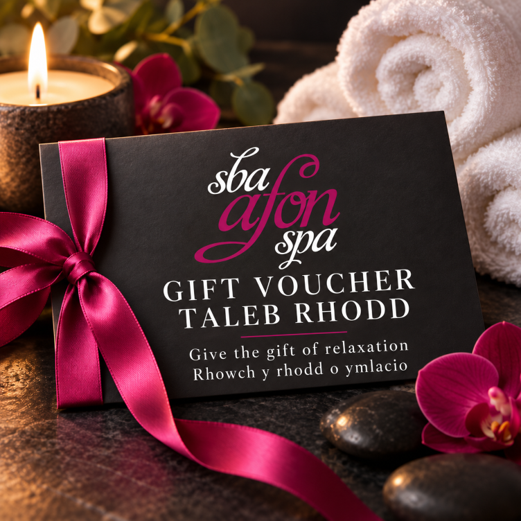Afon Spa Monetary Voucher / Taleb Rhodd Ariannol Sba Afon