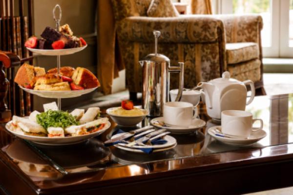 Traditional Afternoon Tea at Tre-Ysgawen Hall
