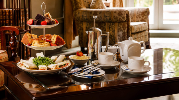 Traditional Afternoon Tea at Tre-Ysgawen Hall